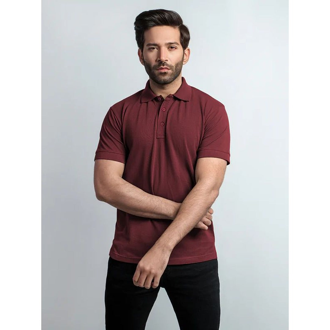 Classic Solid Polo T-Shirt for Men | Premium Fit | 07 Colors Available