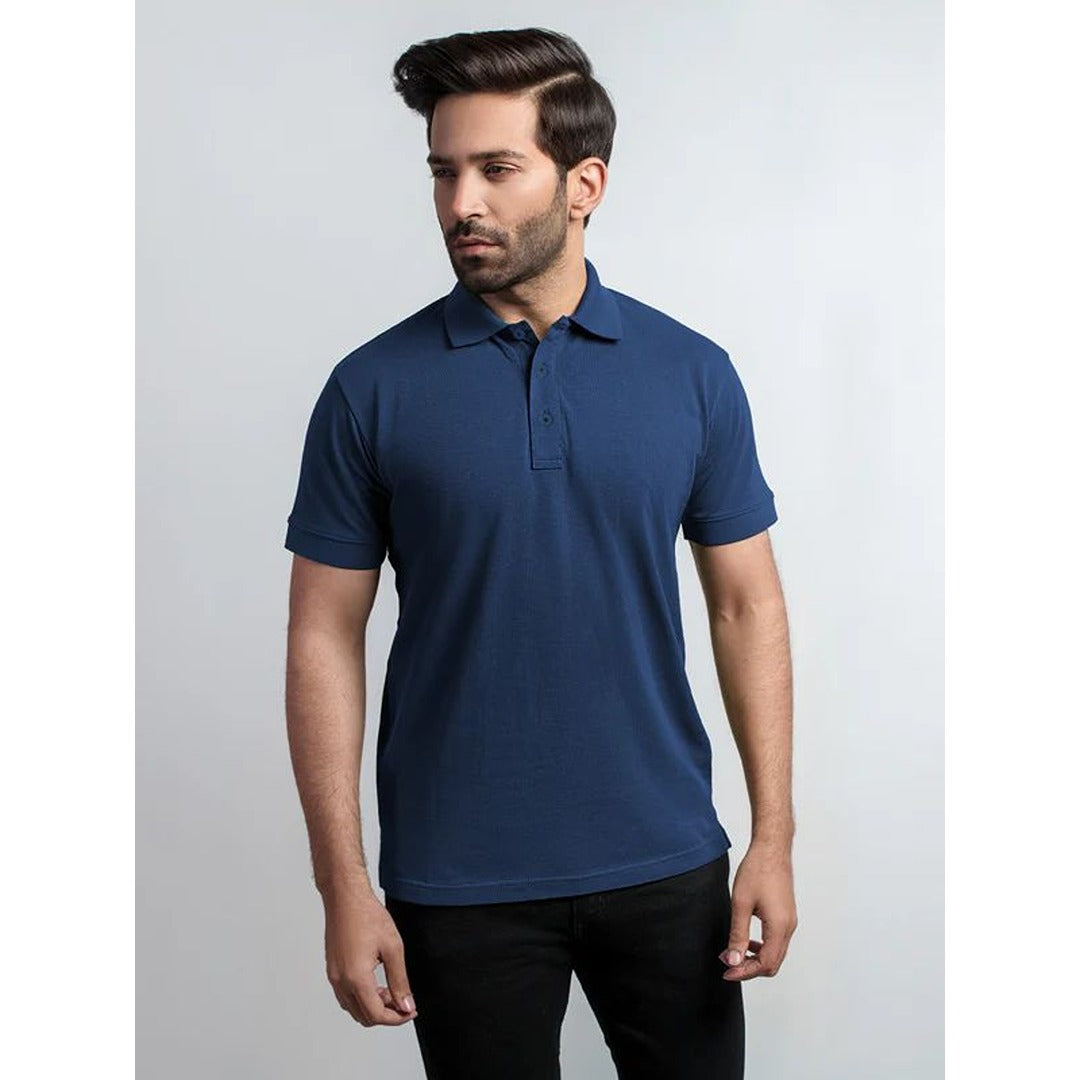 Classic Solid Polo T-Shirt for Men | Premium Fit | 07 Colors Available